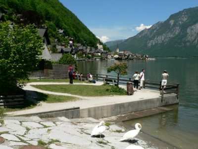 městečko Hallstatt