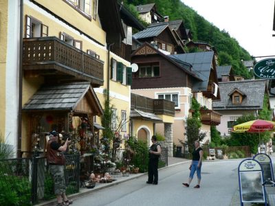 městečko Hallstatt