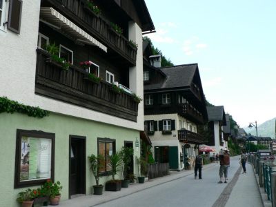 městečko Hallstatt