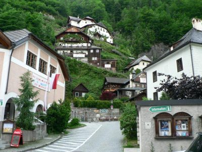 městečko Hallstatt