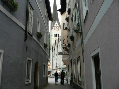 městečko Hallstatt