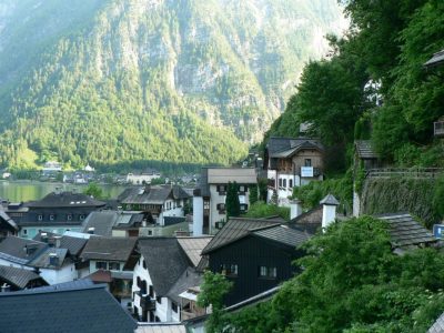 městečko Hallstatt